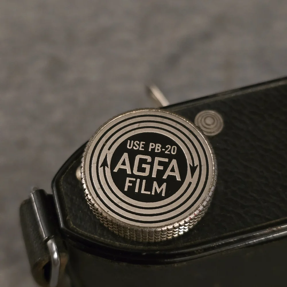 Antique Agfa Pb20 Readyset Folding Camera!** Untested** Good decor.